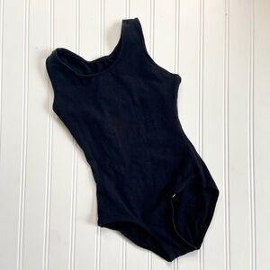 •Theatricals• black ballet leotard